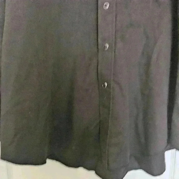 Vintage wrangler size large  pearl snap shirt dark brown - Picture 5 of 8